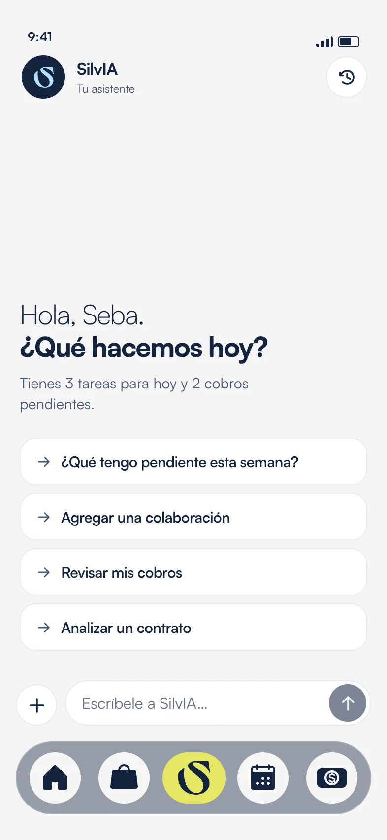 Háblale a SilvIA